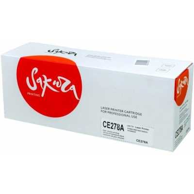 картридж Sakura SACE278A черный