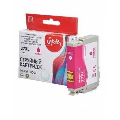 картридж Sakura SIC13T27134022 пурпурный
