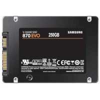 SSD диск Samsung 870 EVO 250Gb MZ-77E250B/EU Черный