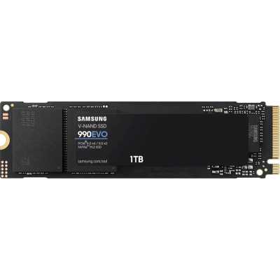 SSD диск Samsung 990 EVO 1Tb MZ-V9E1T0B/AM Черный