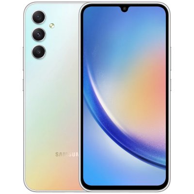 смартфон Samsung Galaxy A34 5G 6/128GB Silver SM-A346EZSAMEA серебристый