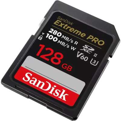 карта памяти SanDisk Extreme Pro 128GB SDSDXEP-128G-GN4IN