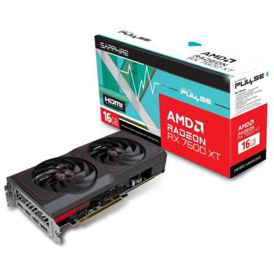 видеокарта Sapphire AMD Radeon RX 7600 XT Pulse Gaming OC 16Gb 11339-04-20G