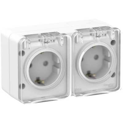 розетка силовая Schneider Electric AtlasDesign Profi ATN540126 Белый