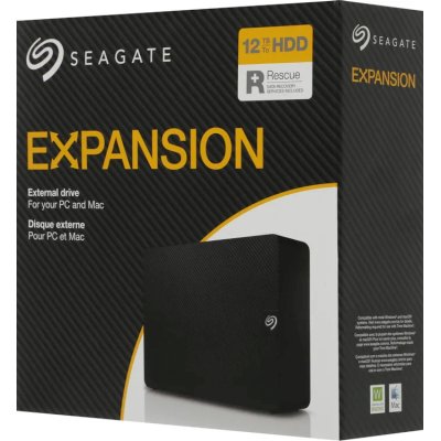 жесткий диск Seagate Expansion 12Tb STKP12000400 Черный
