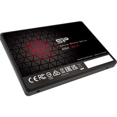 SSD диск Silicon Power Ace A5X 256Gb SP256GBSS3A5XS25 Черный