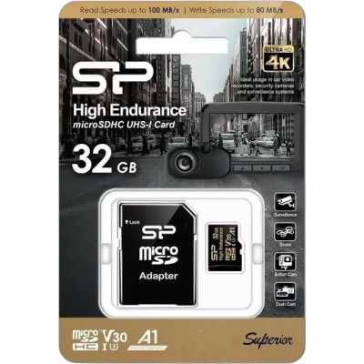 карта памяти Silicon Power High Endurance 32GB SP032GBSTHDV3V1HSP