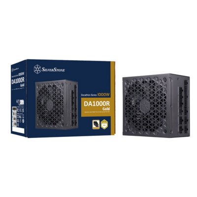 блок питания SilverStone 1000W DA1000R Gold SST-DA1000R-GM Черный