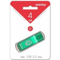 флешка SmartBuy 4GB SB4GBGS-G Зеленый