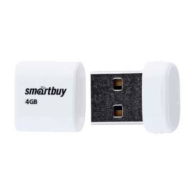 флешка SmartBuy 4GB SB4GBLara-W Белый