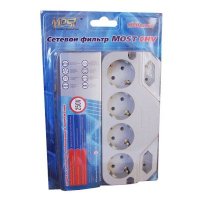 сетевой фильтр Sven Optima 1,8 м белый