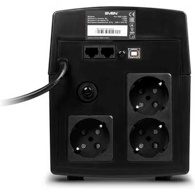 ИБП Sven Pro 1000 Черный