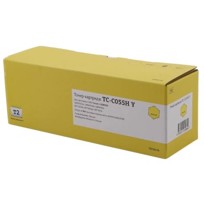 картридж T2 TC-C055H Y желтый
