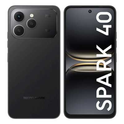 смартфон Tecno Spark 40 8/256GB Black черный