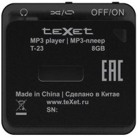 MP3 плеер Texet T-23 Black
