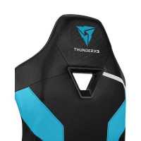 игровое кресло ThunderX3 TC3 Azure Blue черно-синий