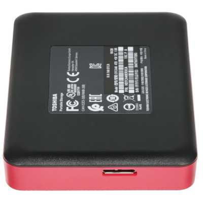 жесткий диск Toshiba Canvio Advance 4Tb HDTCA40ER3CA Красный