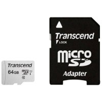 карта памяти Transcend 64GB TS64GUSD300S-A