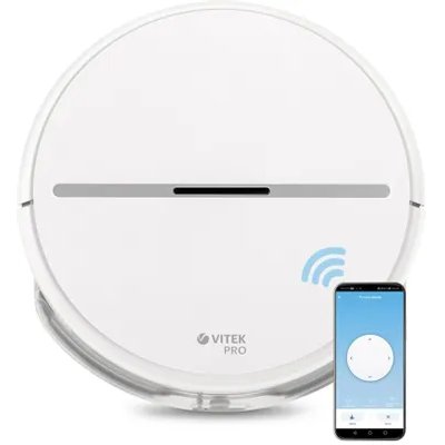 робот-пылесос Vitek VT-1807 белый
