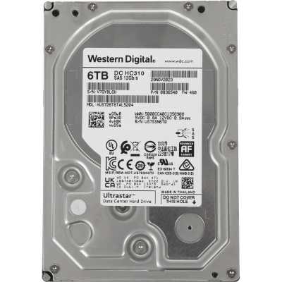 жесткий диск WD 6Tb HUS726T6TAL4200 Серебристый