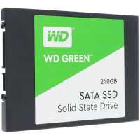 SSD диск WD Green 240Gb WDS240G3G0A Черно-зеленый