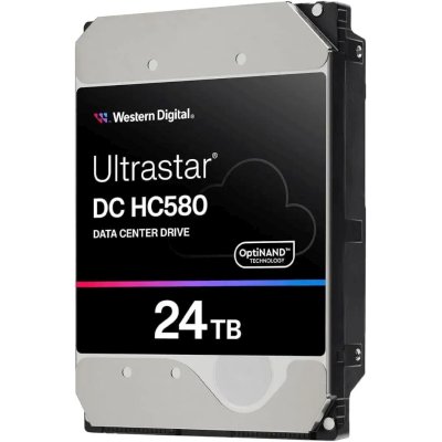 жесткий диск WD Ultrastar DC HC580 24Tb WUH722424ALE6L4 Серебристый