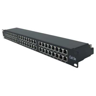 патч-панель Wize Pro W1U48CAT5E-SH