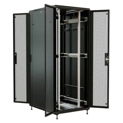 телекоммуникационный шкаф WRLine WR-TT-4288-DD-RAL9004 Черный
