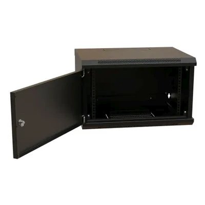 телекоммуникационный шкаф WRLine WR-TW-0666-SR-RAL9004 Черный
